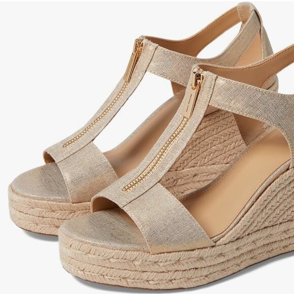 MICHAEL MICHAEL KORS  BERKLEY MID WEDGE - Picture 1 of 11